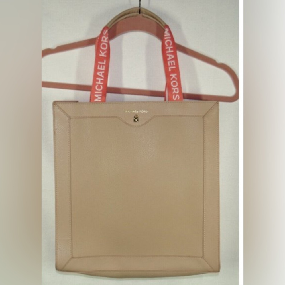 Michael Kors Limited Edition Blush Textured Double Strap Tote Shoulder Bag